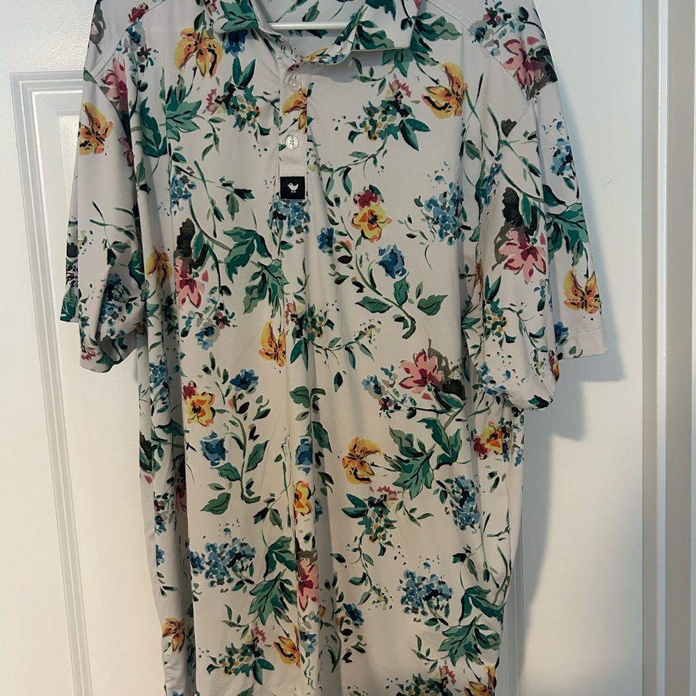 Bad Birdie Tropical Floral Shirt - Multicolor